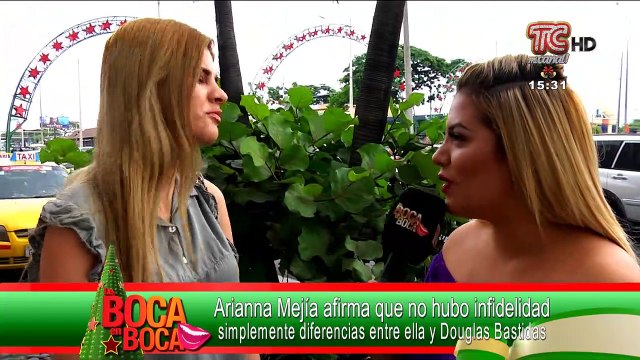 Arianna Mejía habla sobre su ruptura amorosa con Douglas Bastidas
