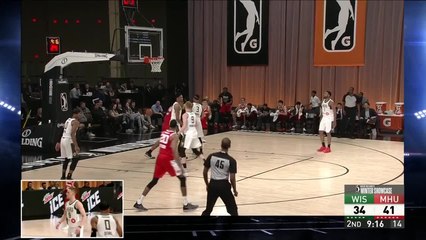 Doral Moore goes up to get it and finishes the oop