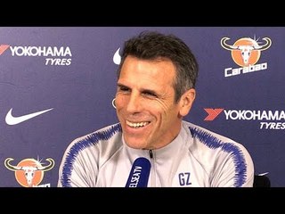 Gianfranco Zola Pre-Match Press Conference - Chelsea v Bournemouth - Carabao Cup Quarter-Final