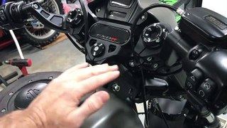 2019 Harley-Davidson FXDR 114 Clip-On Handlebar Adjustment