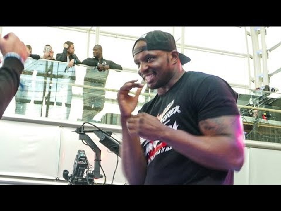Dillian Whyte FULL PUBLIC WORKOUT vs Dereck Chisora