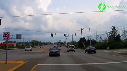 Un cerf traverse une autoroute et survie... miracle ou gros coup de bol