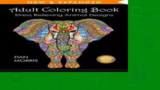 About for Book Adult Coloring Book: Stress Relieving Animal Designs
