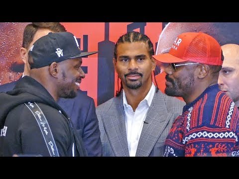 Dillian Whyte vs. Dereck Chisora 2 FACE OFF at Final Press Conference
