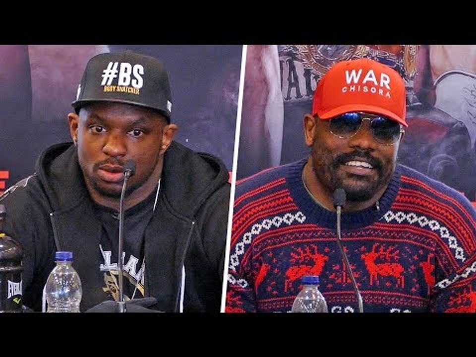 Dillian Whyte vs. Dereck Chisora 2 FINAL PRESS CONFERENCE | Matchroom Boxing