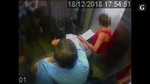 Vídeo mostra como começou briga entre jornalista e idoso em Vitória