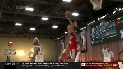 Vincent Edwards scores and draws the foul