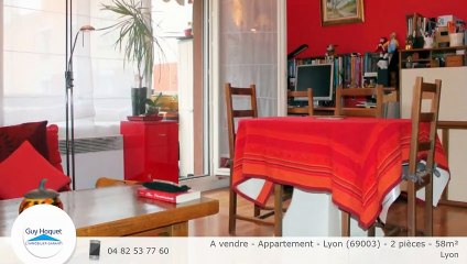 A vendre - Appartement - Lyon (69003) - 2 pièces - 58m²