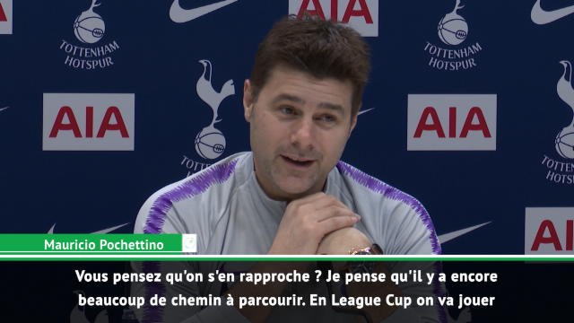 Tottenham - Pochettino : ''Encore beaucoup de travail avant de gagner un trophée''