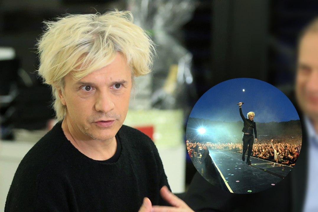 Nicola Sirkis : "Le miracle du concert de Nancy devant 25 000 personnes"