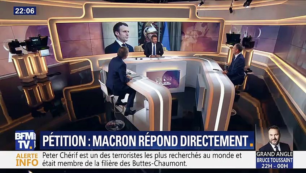 Pétition: Emmanuel Macron répond directement (1/5)