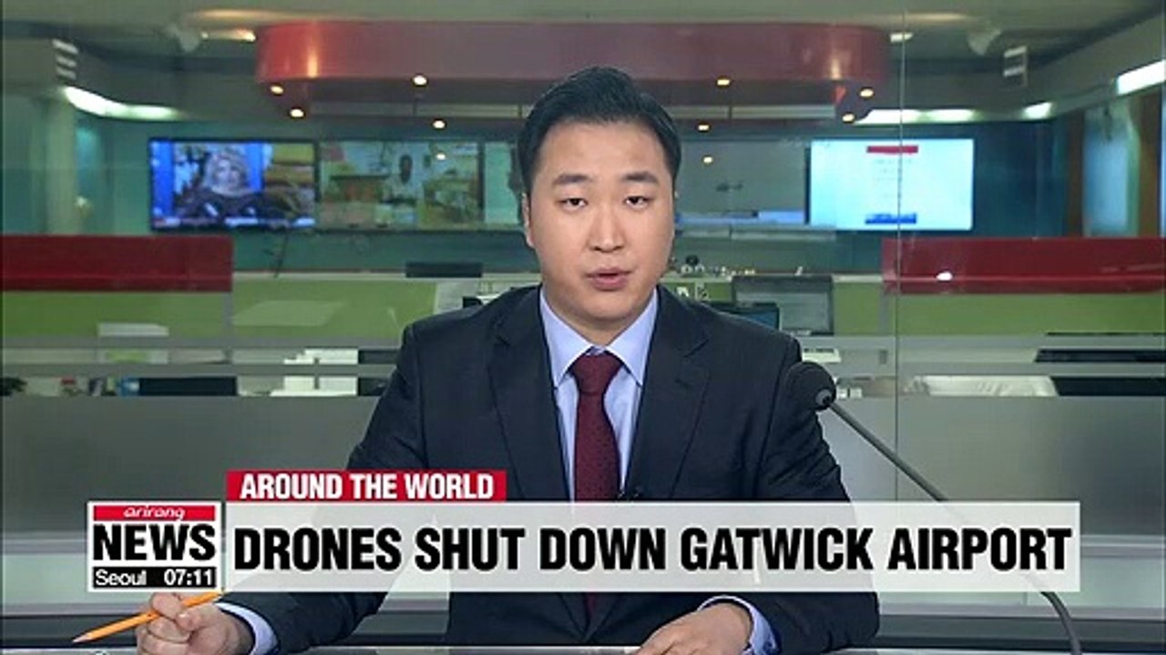 Drones bring London's Gatwick Airport to standstill