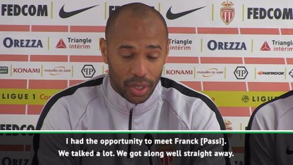 Henry excited to work with new assistant manager Franck Passi