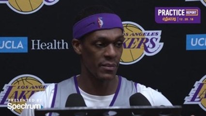 Practice Report: Rajon Rondo (12/20/18)