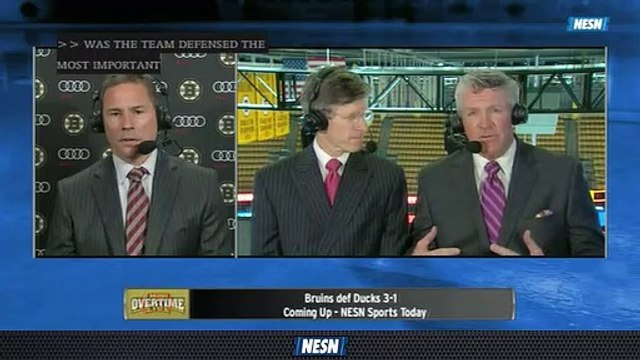 Bruins Overtime Live: Bruce Cassidy Reacts To Boston's Win Over Ducks
