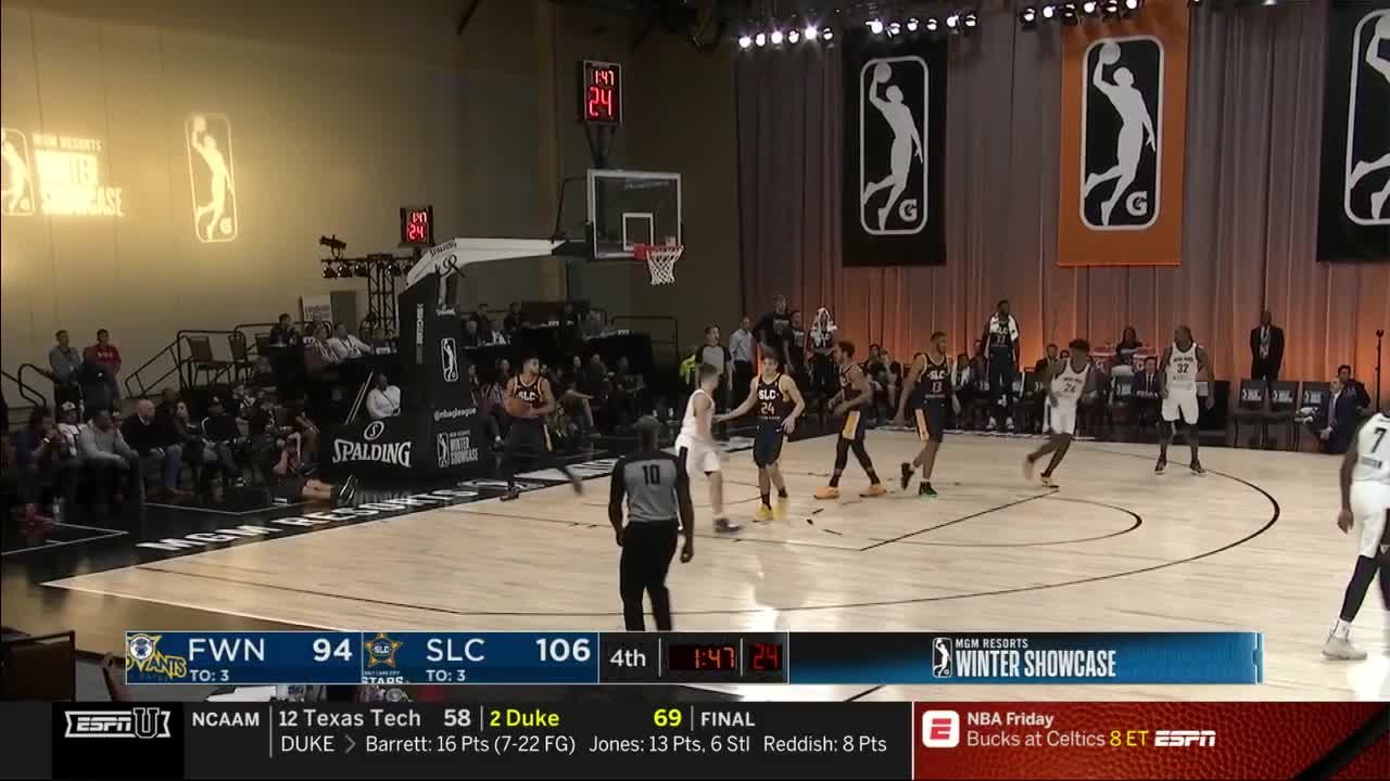 Edmond Sumner (19 points) Highlights vs. Salt Lake City Stars