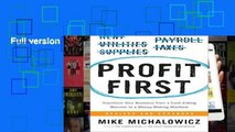 Full version  Profit First  For Kindle