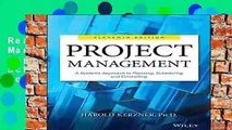 Reading Online Project Management: A Systems Approach to Planning, Scheduling, and Controlling For