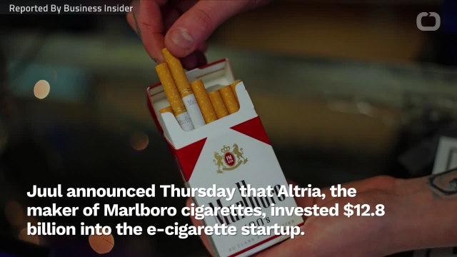 The Maker Of Marlboro Cigarettes Is Making Is Investing $12.8 Billion On E-cigarette Startup Juul