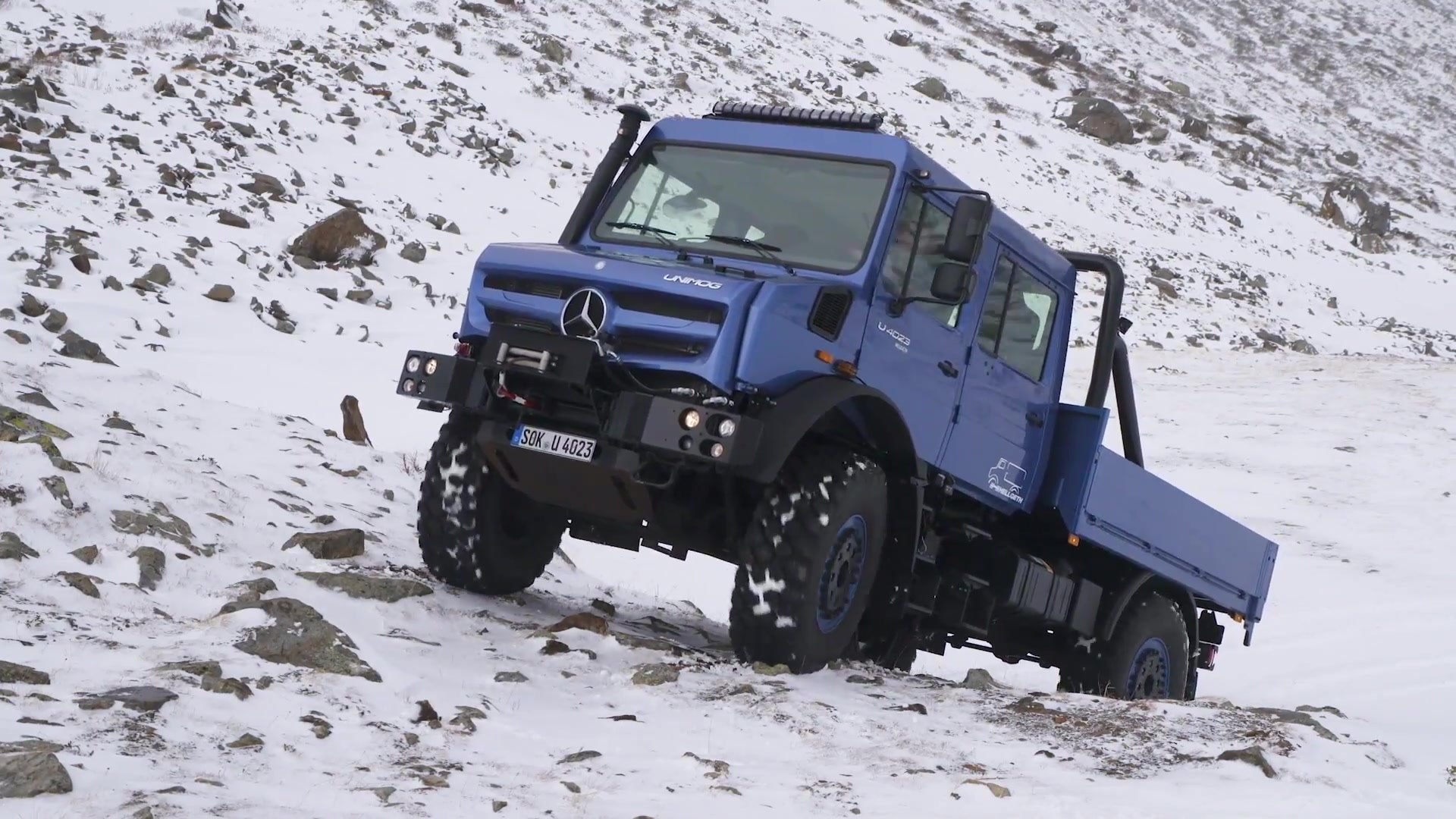 Der Mercedes-Benz Unimog U 4023 – Maßstab für Perfektion im Gelände - video  Dailymotion