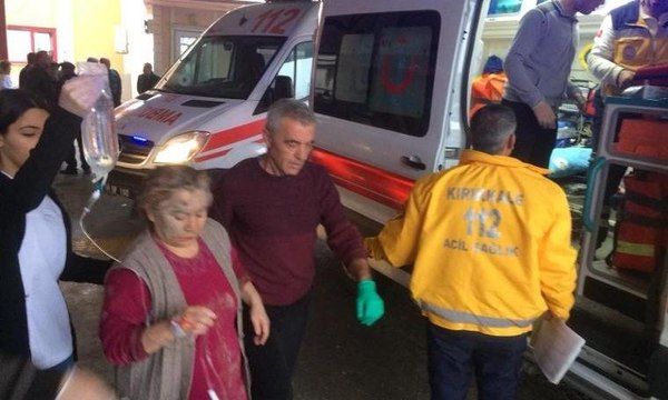 Yozgat’ta otobüs kaza yaptı