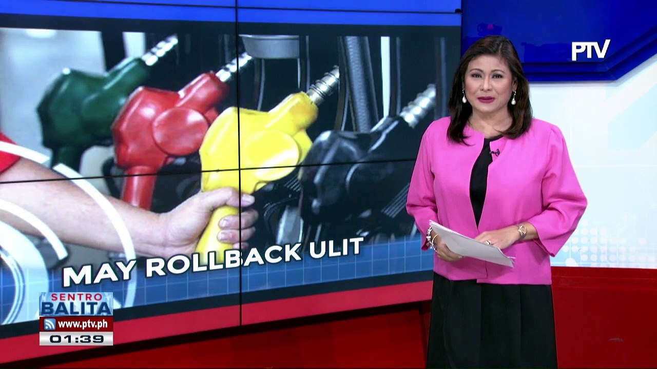 Oil price rollback, inaasahan sa susunod na Linggo