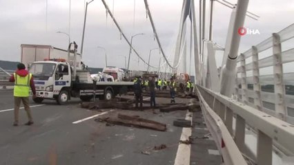 Yavuz Sultan Selim Köprüsü'nde Kaza