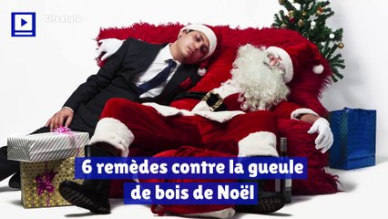 6 remèdes contre la gueule de bois de Noël