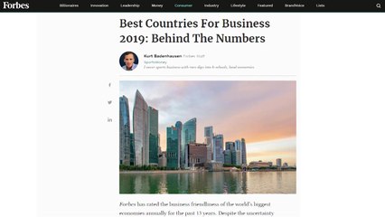 포브스, '기업 하기 좋은 나라' 한국 16위 / YTN