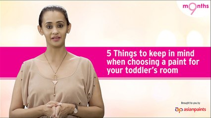 9 Months | Season 3 | Five things to keep in mind when choosing a paint for your toddler’s room