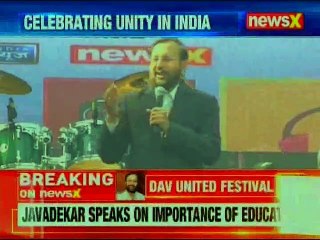 Celebrating Unity: Prakash Javadekar at DAV United Festival
