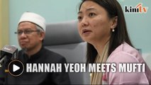 Hannah Yeoh meets FT mufti for advice on curbing social ills