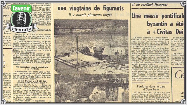 L'Avenir raconte | Episode 7 : Naufrage sur la Meuse à Lustin (1958)