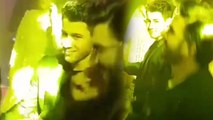 Priyanka Nick Reception : Nick Jonas Dances with Ranveer Singh on Desi girl; Watch video| FilmiBeat
