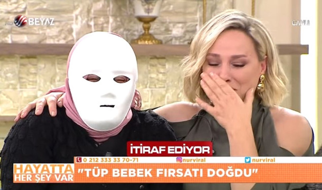 Canlı Yayına Maskeyle Katılan Kadın, Anlattıklarıyla Herkesi Ağlattı