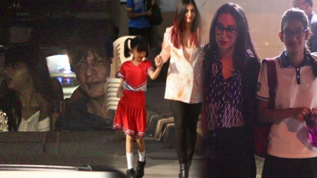 Ambani School Annual Day : Aaradhya Bachchan, Aishwarya Rai Bachchan & others spotted | FilmiBeat