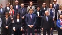 Foto de familia del Consejo de Ministros en Barcelona