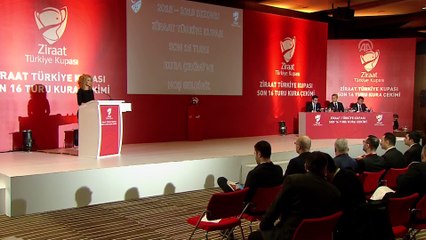 Futbol: Ziraat Türkiye Kupası - Kura Çekimi - İSTANBUL