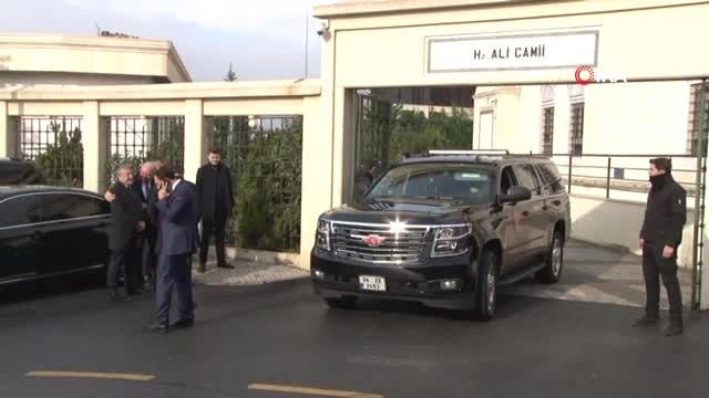 Cumhurbaşkanı Erdoğan, Cuma Namazını Hz. Ali Camii'nde Kıldı