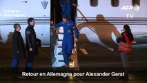 ISS: l'astronaute allemand Alexander Gerst arrive à Cologne