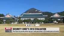 Pres. Moon's top security advisor says gov't made great strides in 2018 towards peace and security