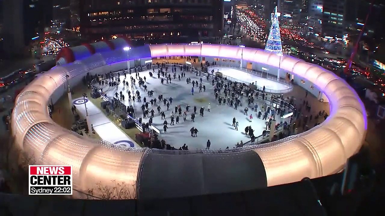 Seoul Plaza ice skating rink opens today to the public
