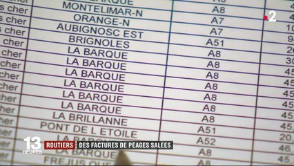 Routiers : des factures de péages salées