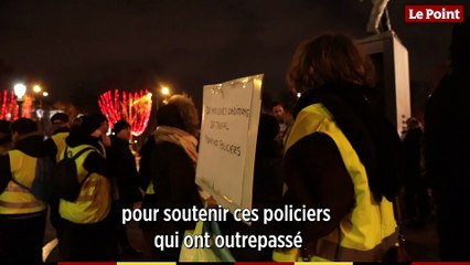 À Paris, les « gyros bleus » manifestent pour réclamer plus de moyens