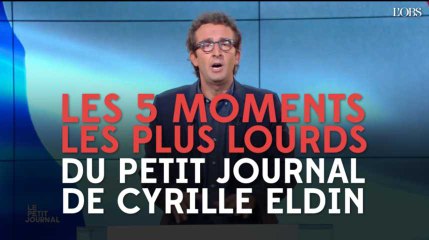 Les 5 moments les plus lourds du "Petit Journal" de Cyrille Eldin