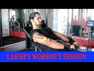 IWMBuzz: Laksh hits the gym and sweats it out