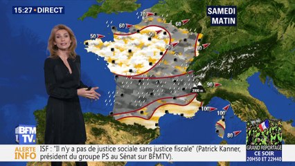 La météo pour ce samedi 22 décembre 2018