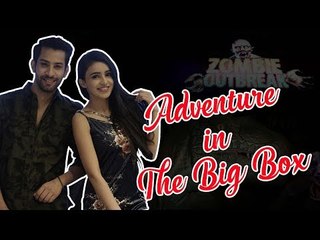 IWMBuzz: Salaam Namastey- Sahil and Ankita having a scary ride at The Big Box