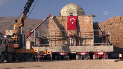Eyyubi Camisi'nin en ağır bölümü Yeni Kültürel Park Alanı'na taşındı - BATMAN