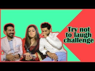 IWMBuzz: Try not to laugh challenge with Abhinav Shukla, Drashti Dhami and Shakti Arora
